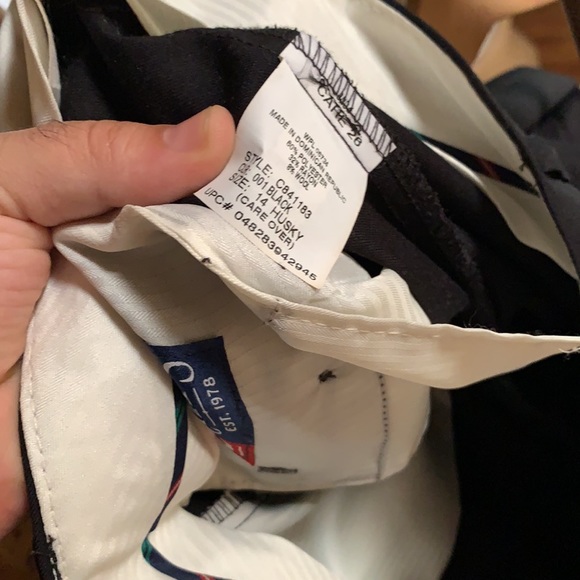 Black dress pants 14 husky champs - Picture 2 of 6